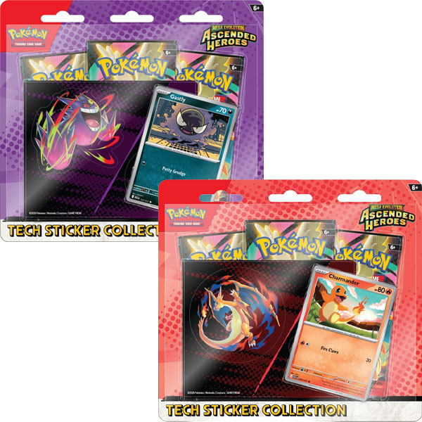 Pokemon Pokémon TCG: Mega Evolution 02.5 Ascended Heroes Tech Sticker Collection