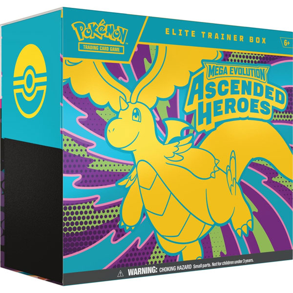 Pokemon Pokémon TCG: Mega Evolution 02.5 Ascended Heroes Elite Trainer Box