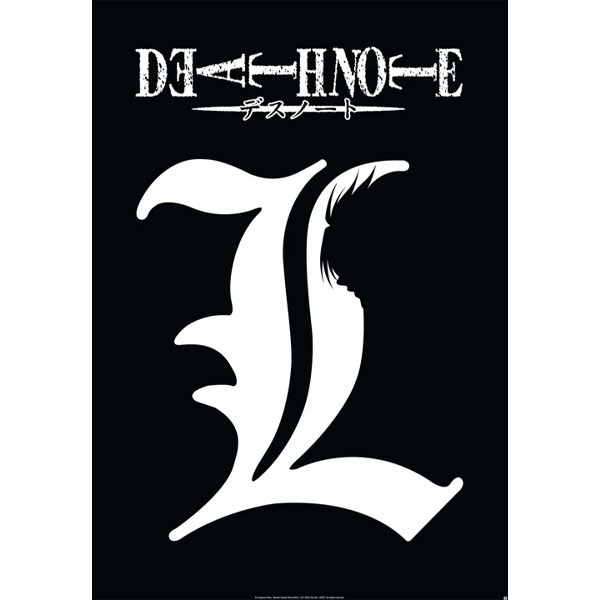 GB eye Death Note L Symbol Poster 91,5 x 61 cm