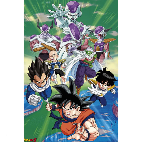 GB eye Dragon Ball Z Freezer group arc 91,5 x 61 cm