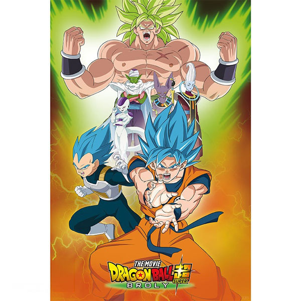 GB eye Dragon Ball Super Broly Group 91,5 x 61 cm
