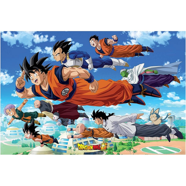 GB eye Dragon Ball Super Goku's Group 91,5 x 61 cm