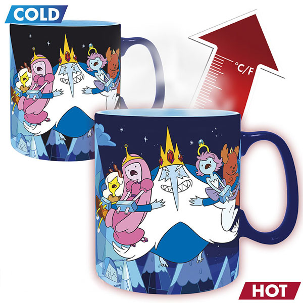 Abysse Corp Adventure Time Heat Change Šálka 460 ml