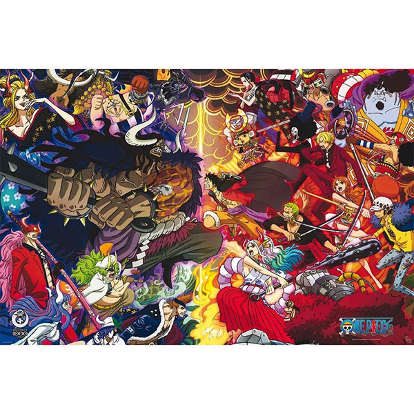 GB eye One Piece 1000 logs Final Fight Poster 91,5 x 61 cm