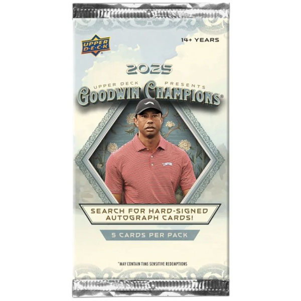 Športové karty Upper Deck 2025 Goodwin Champions Blaster Booster Pack