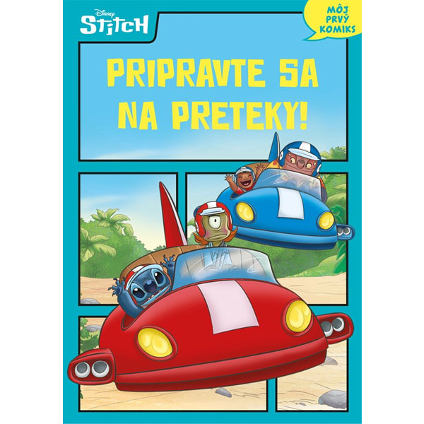 Alicanto Stitch: Pripravte sa na preteky - Môj prvý komiks