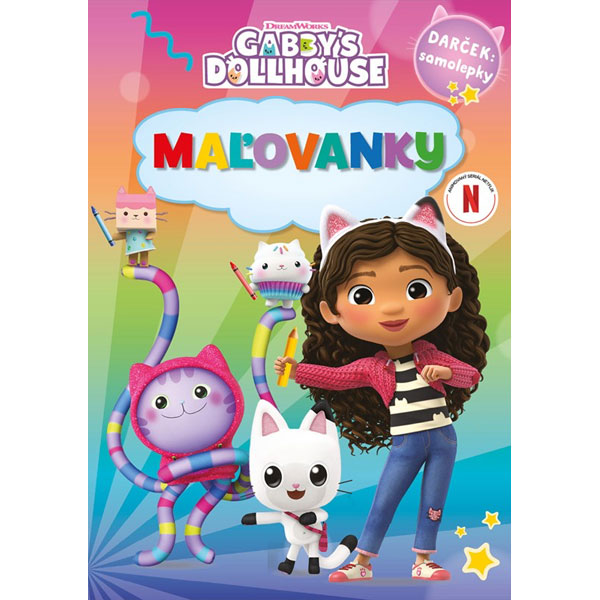 Alicanto Gabikin kúzelný domček - Maľovanky so samolepkami