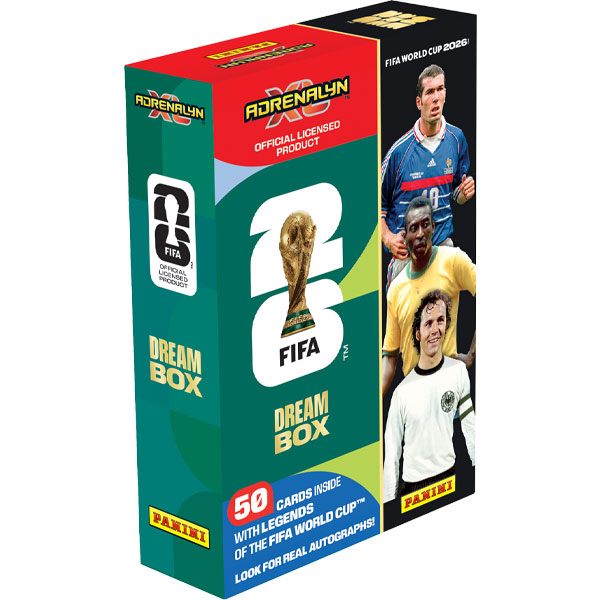 Panini Books Futbalové karty Panini FIFA World Cup 2026 Adrenalyn XL Dream Box