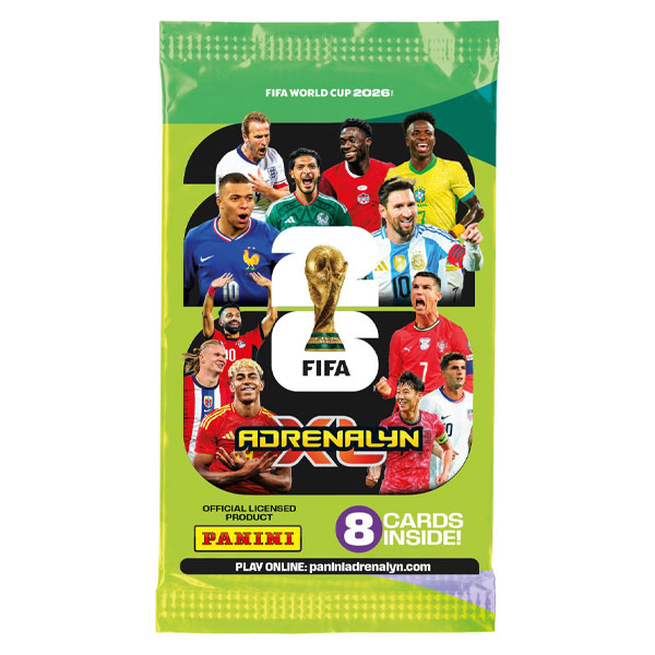 Panini Books Futbalové karty Panini FIFA World Cup 2026 Adrenalyn XL Booster Pack