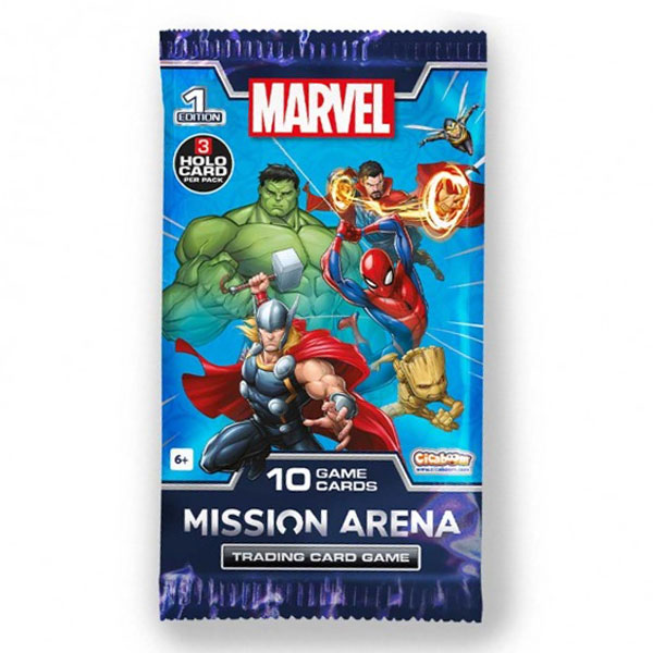 Cicaboom Marvel Mission Arena TCG: 1st Edition Booster Pack