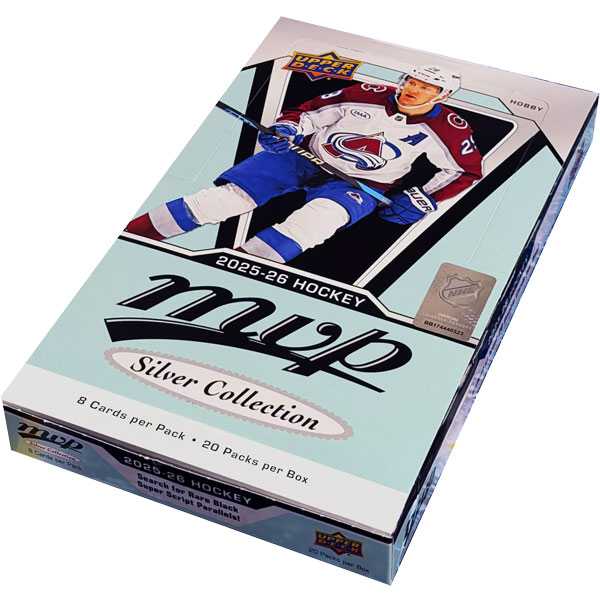 Hokejové karty Upper Deck 2025/2026 MVP Hockey Silver Collection CDD EXCLUSIVE Hobby Box