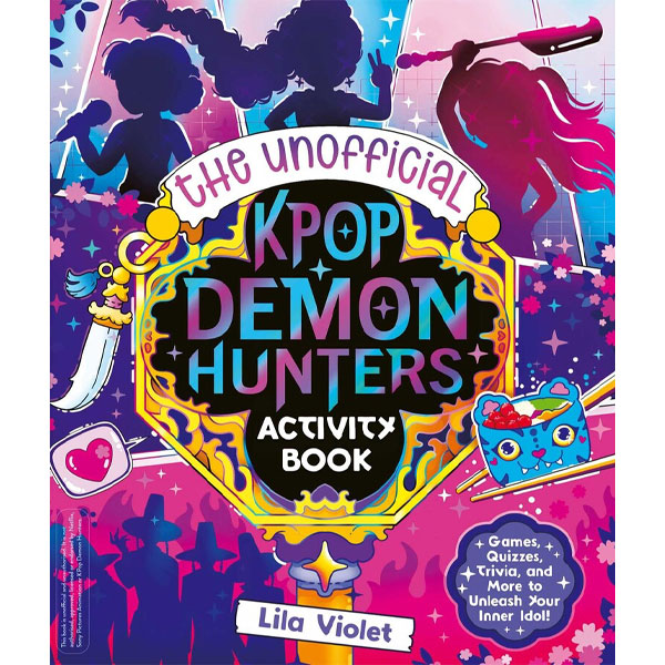 Simon & Schuster K-Pop Demon Hunters: The Unofficial K-Pop Demon Hunters Activity Book