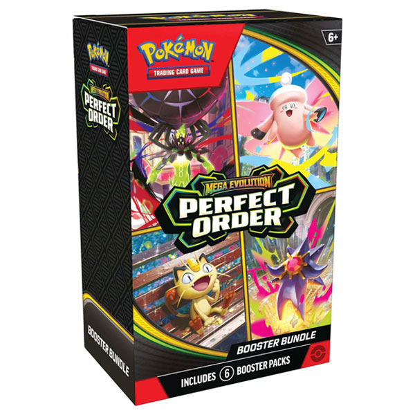 Pokemon Pokémon TCG: Mega Evolution 03 Perfect Order Booster Bundle