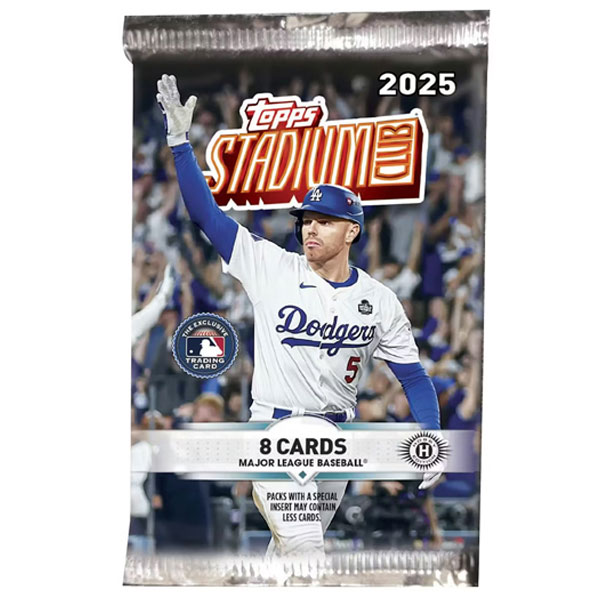MLB Baseball karty Topps Stadium 2025 Mega Booster pack