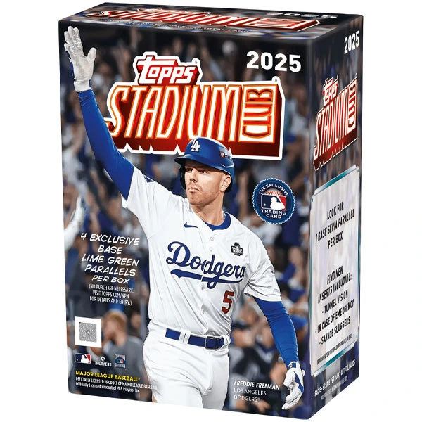 MLB Baseball karty Topps Stadium 2025 Mega Value Blaster box