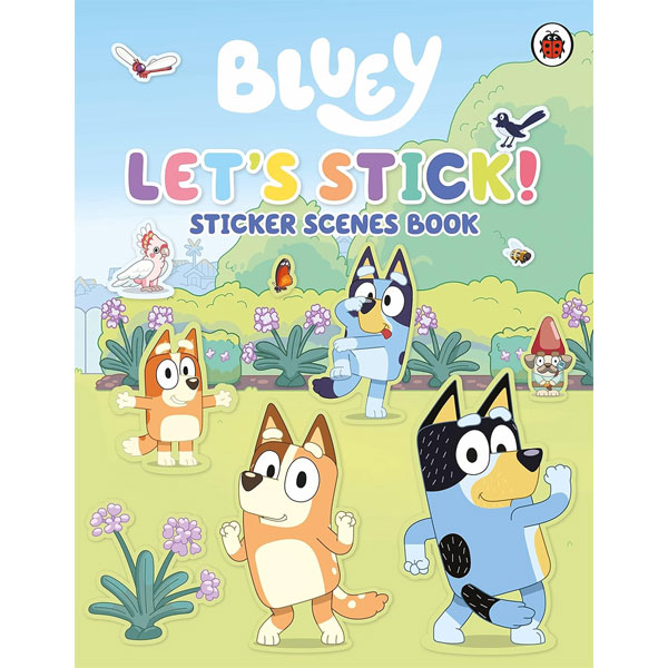 E-shop Ladybird Bluey: Let's Stick! Sticker Scenes Book