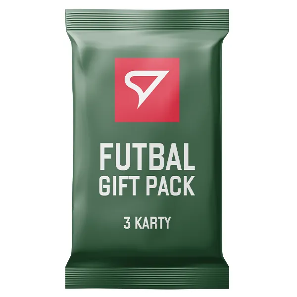 SportZoo darčekový balíček kariet - futbal
