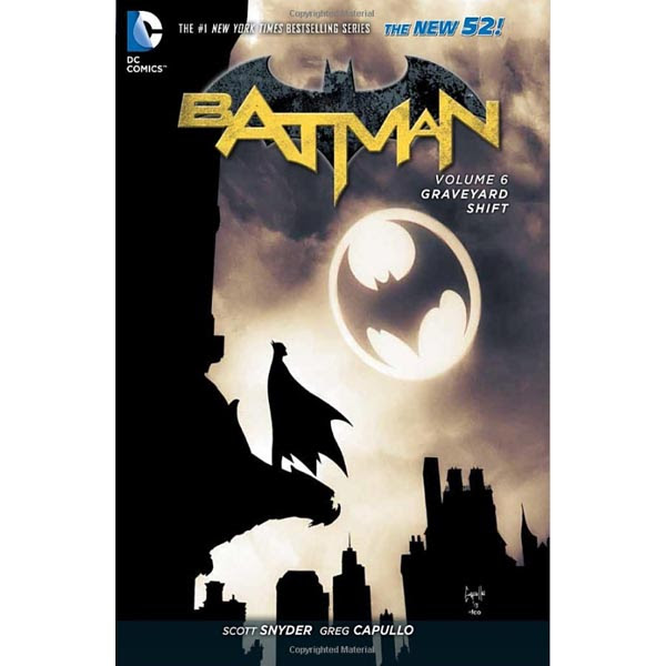 DC Comics Batman 6: Graveyard Shift (The New 52) Pevná väzba