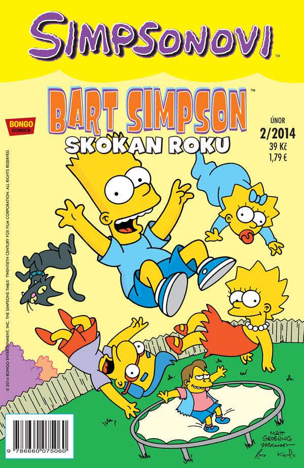 CREW Simpsonovi: Bart Simpson 02/2014 - Skokan roku