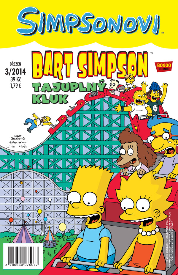 CREW Simpsonovi: Bart Simpson 03/2014 - Tajuplný kluk