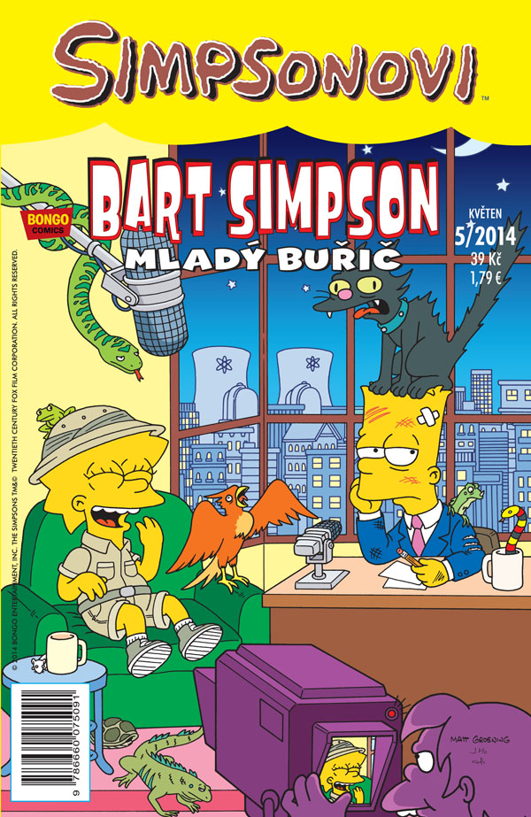CREW Simpsonovi: Bart Simpson 05/2014 - Mladý buřič
