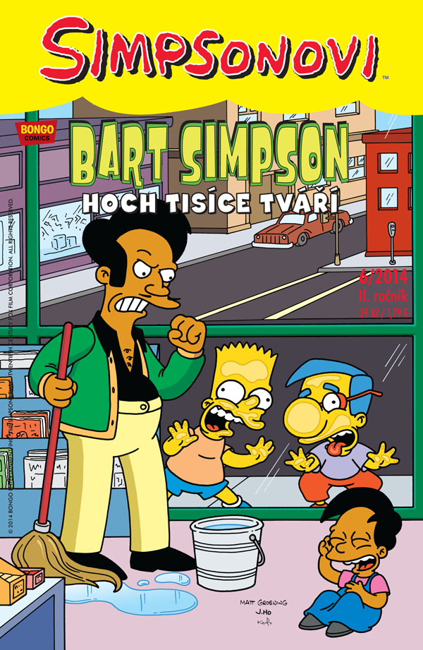 CREW Simpsonovi: Bart Simpson 06/2014 - Hoch tisíce tváří