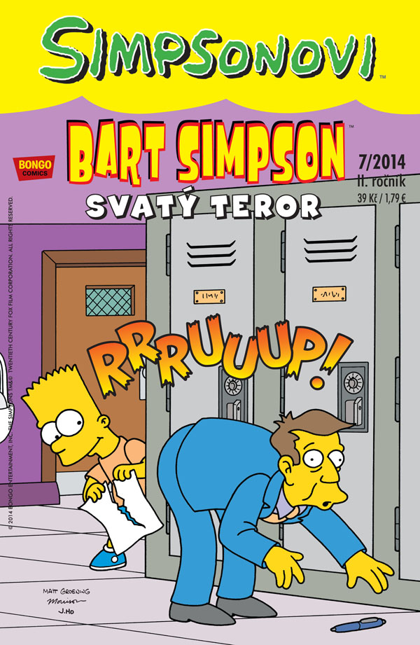 CREW Simpsonovi: Bart Simpson 07/2014 - Svätý teror