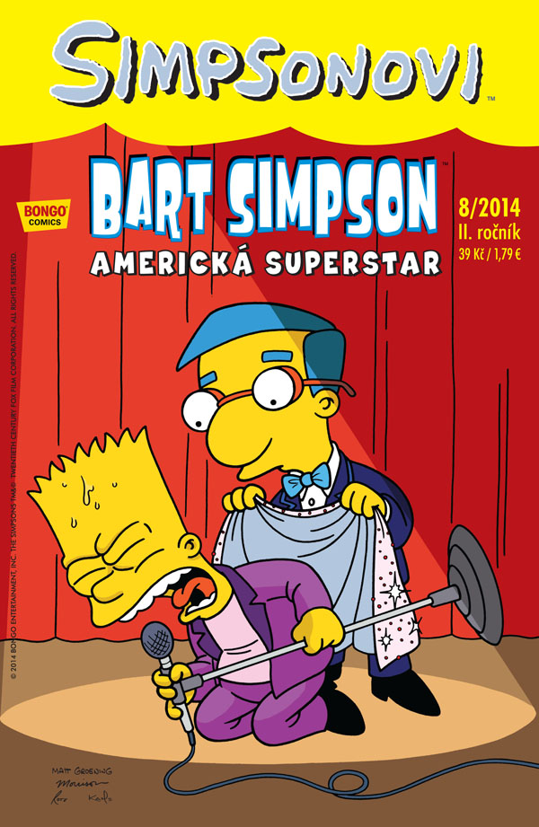 CREW Simpsonovi: Bart Simpson 08/2014 - Americká Superstar