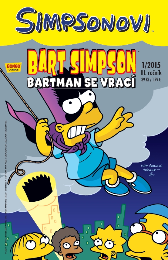 CREW Simpsonovi: Bart Simpson 01/2015 - Bartman se vrací