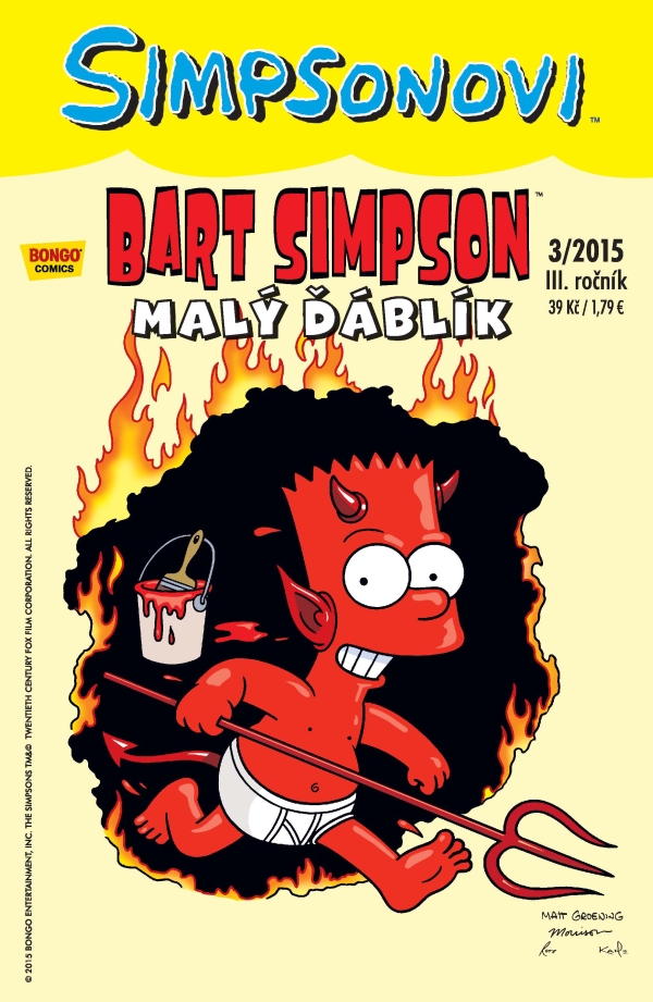 CREW Simpsonovi: Bart Simpson 03/2015 - Malý ďáblík