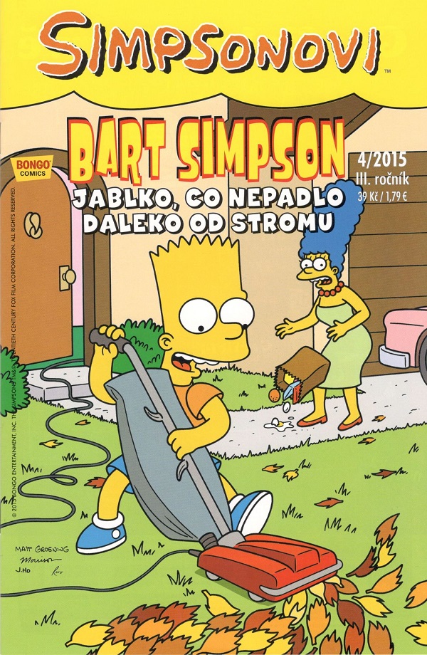 CREW Simpsonovi: Bart Simpson 04/2015 - Jablko, co nepadlo daleko od stromu
