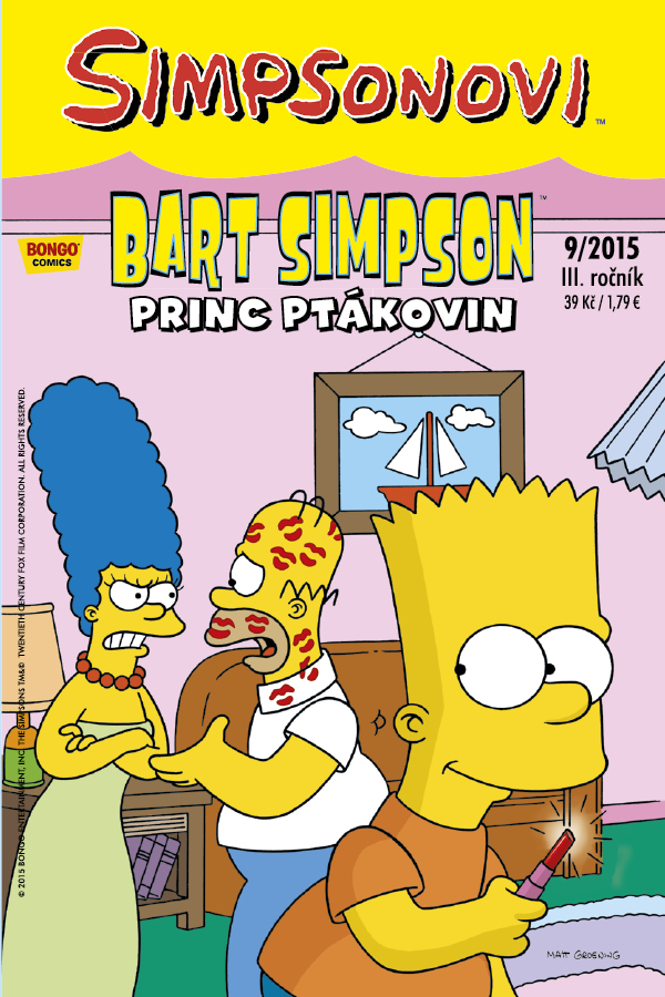 CREW Simpsonovi: Bart Simpson 09/2015 - Princ ptákovin