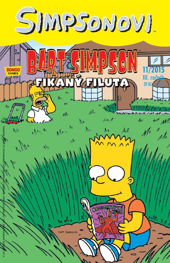 CREW Simpsonovi: Bart Simpson 11/2015 - Fikaný Filuta