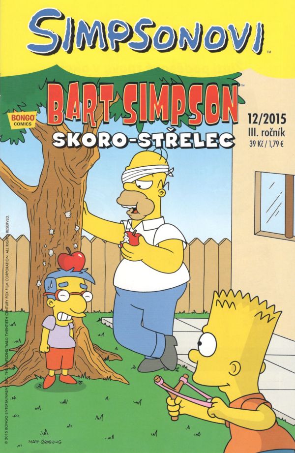 CREW Simpsonovi: Bart Simpson 12/2015 - Skoro-Střelec