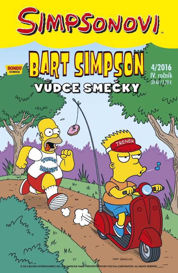 CREW Simpsonovi: Bart Simpson 04/2016 - Vůdce smečky
