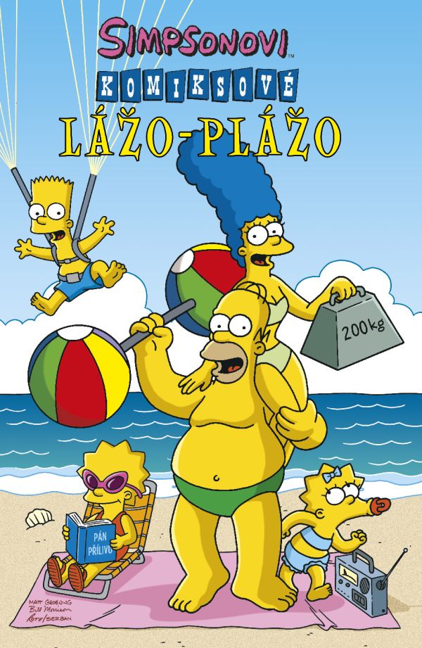 CREW Simpsonovi: Komiksové lážo-plážo