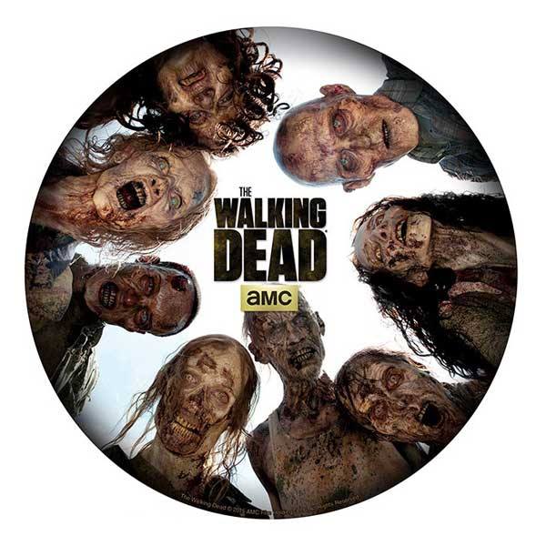 Abysse Corp Walking Dead Mousepad Round of zombies