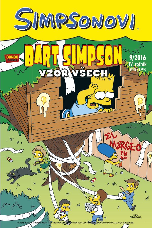 CREW Simpsonovi: Bart Simpson 09/2016 - Vzor všech