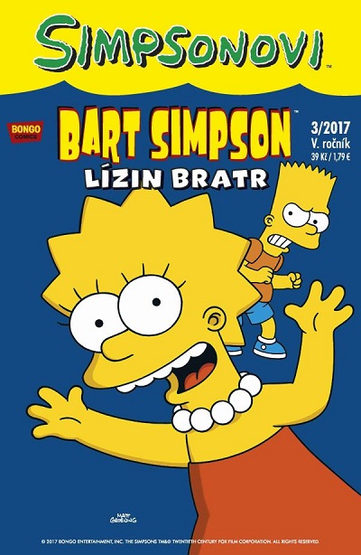 CREW Simpsonovi: Bart Simpson 03/2017 - Lízin bratr