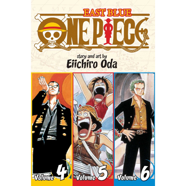 Viz Media One Piece 3In1 Edition 02 (Includes 4, 5, 6)