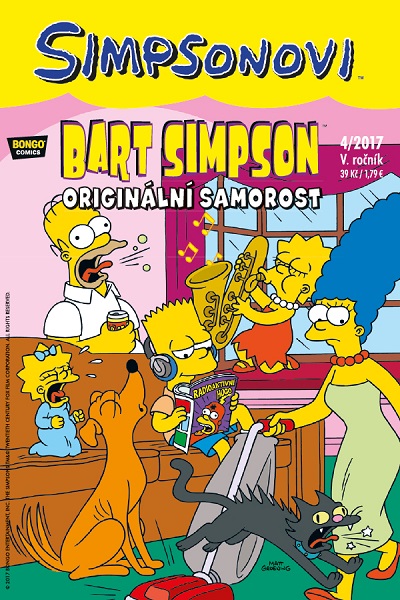 CREW Simpsonovi: Bart Simpson 04/2017 - Originální samorost