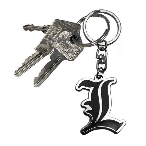 Abysse Corp Death Note Kľúčenka Symbol L (kovová)