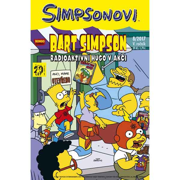 CREW Simpsonovi: Bart Simpson 08/2017 - Radioaktivní Hugo v akci