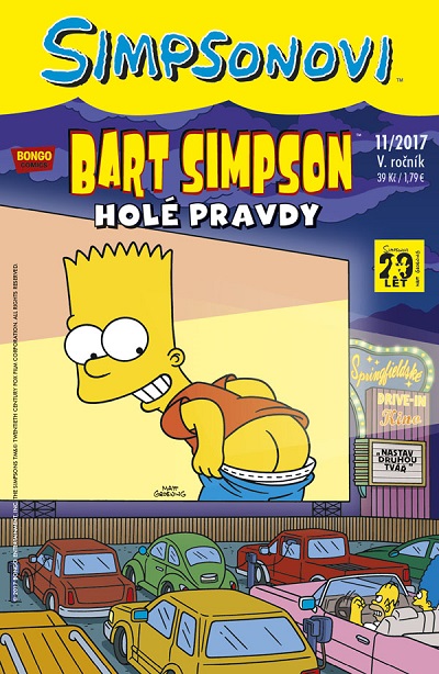 CREW Simpsonovi: Bart Simpson 11/2017 - Holé pravdy