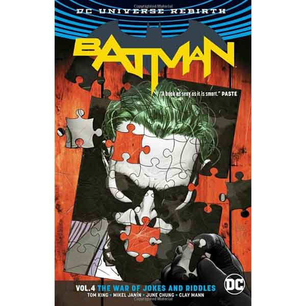 DC Comics Batman 4: The War of Jokes and Riddles (Rebirth)