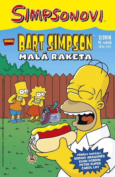 CREW Simpsonovi: Bart Simpson 02/2018 - Malá raketa