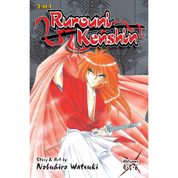 Viz Media Rurouni Kenshin 3-in-1 Edition 02 (Includes 4, 5, 6)