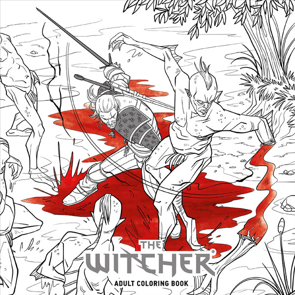 Dark Horse Witcher Adult Coloring Book