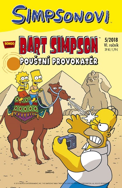CREW Simpsonovi: Bart Simpson 05/2018 - Pouštní provokatér