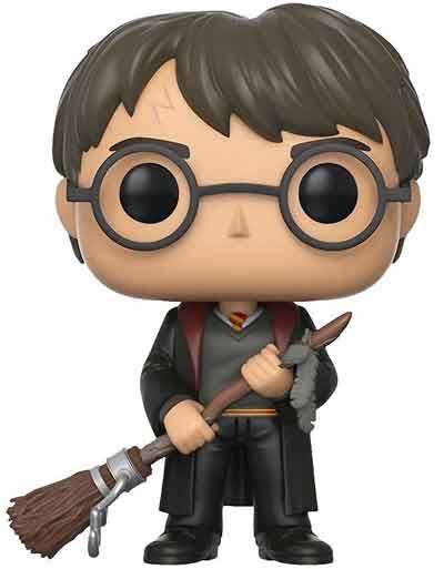 Funko POP! Harry Potter: Harry with Firebolt and Feather (Exclusive Edition)